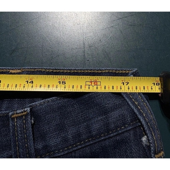 Carhartt Carpenter Jeans Men's 34x30 Relaxed Fit Dark Wash Denim Straight Leg - Picture 10 of 12